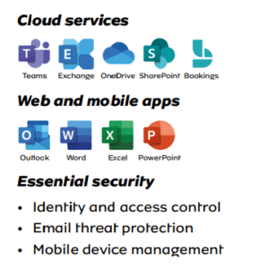 Ms Office 365 Business Basic /User/Month